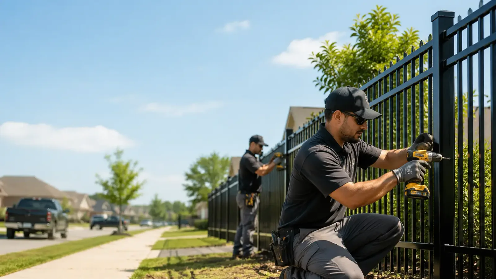 Metal Fence Installation in Whiting, IA